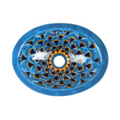 Aqua Azul Mini - ovales, eingelassenes Waschbecken