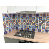 Azul - mexikanische Talavera Fliesen Küche