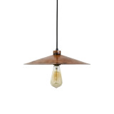 Zanahoria - Lampe aus Mexiko - reines Kupfer