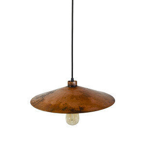 Zanahoria - Lampe aus Mexiko - reines Kupfer