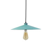 Zanahoria grün - Lampe aus Mexiko - reines Kupfer