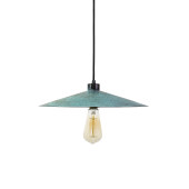 Zanahoria jade - Lampe aus Mexiko - reines Kupfer