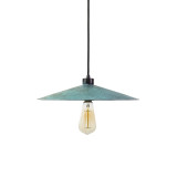 Zanahoria jade - Lampe aus Mexiko - reines Kupfer