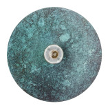 Zanahoria jade - Lampe aus Mexiko - reines Kupfer