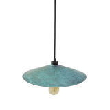 Zanahoria jade - Lampe aus Mexiko - reines Kupfer