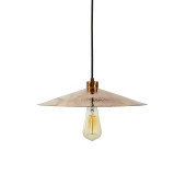 Zanahoria light - Lampe aus Mexiko - reines Kupfer