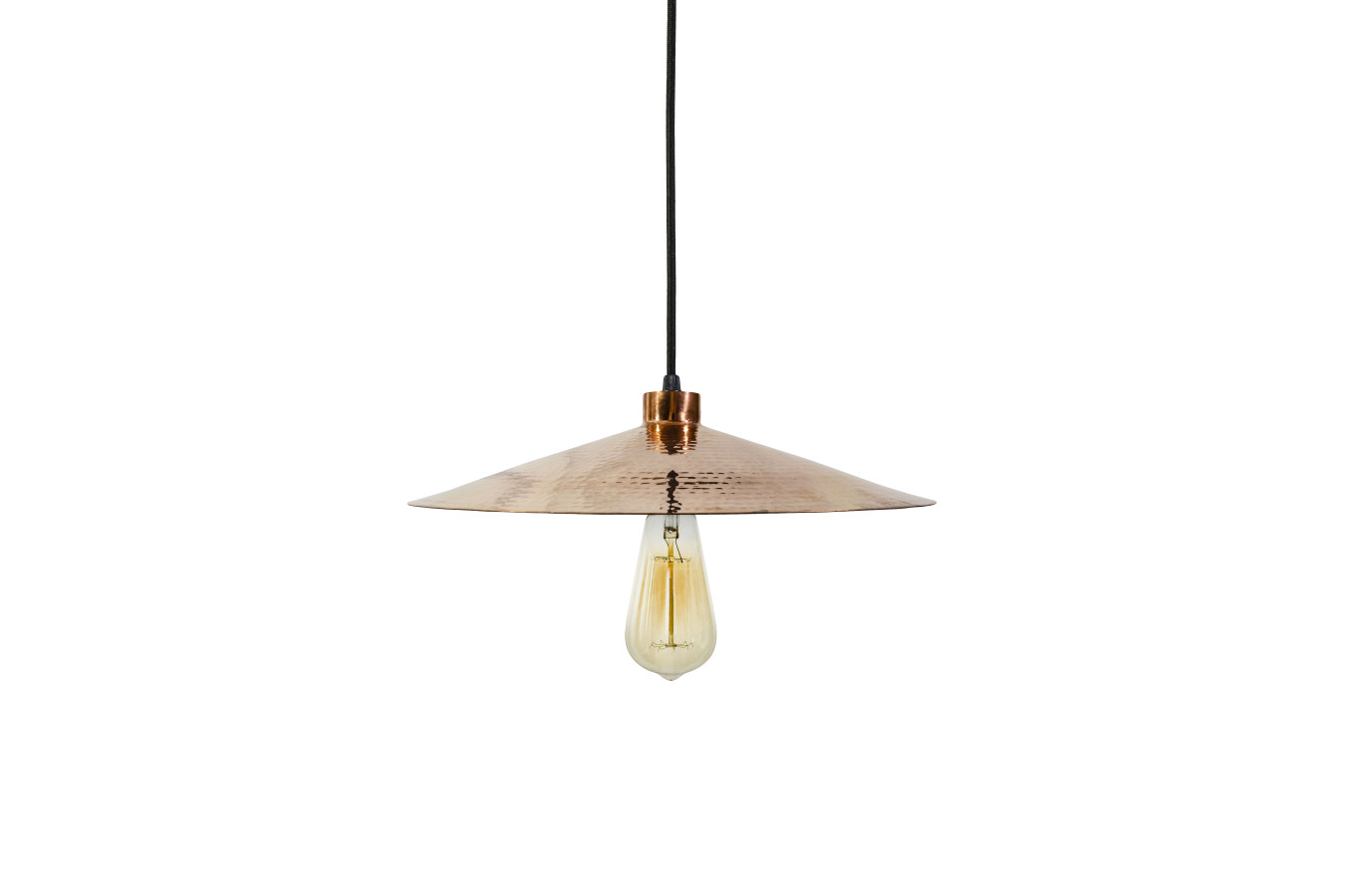 Zanahoria light - Lampe aus Mexiko - reines Kupfer