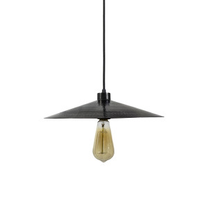 Zanahoria black - Lampe aus Mexiko - reines Kupfer