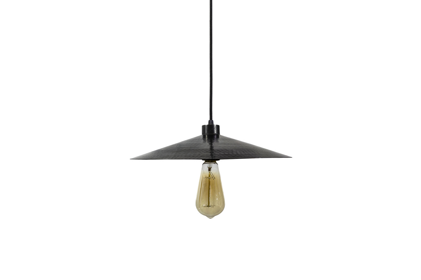 Zanahoria black - Lampe aus Mexiko - reines Kupfer