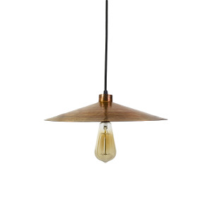 Zanahoria fire - Lampe aus Mexiko - reines Kupfer