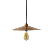 Zanahoria fire - Lampe aus Mexiko - reines Kupfer