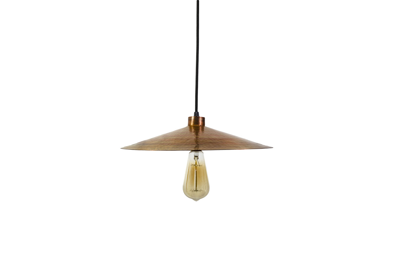 Zanahoria fire - Lampe aus Mexiko - reines Kupfer