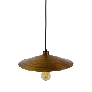 Zanahoria fire - Lampe aus Mexiko - reines Kupfer