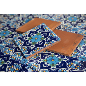 Azul - mexikanische Talavera Fliesen Küche