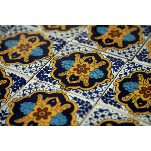 Cortina - mexikanische Kacheln Talavera