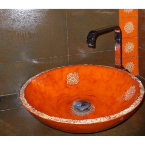 Konstancja  - Oranges Aufsatzwaschbecken 