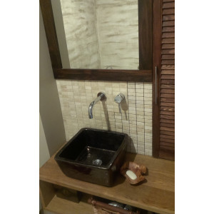 Olga - Handgemachtes Aufsatzwaschbecken