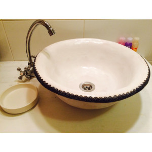 Marina  - Türkis Waschbecken