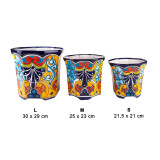 Talavera Mexikanischer Topf - Größe M