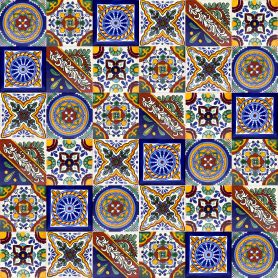 Ramon - Patchwork aus mexikanischen Keramikfliesen