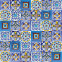 Armando - Mexikanische Fliesen Patchwork 10 x 10 cm - 30 stück 