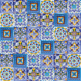 Armando - Mexikanische Keramik Fliesen - Patchwork