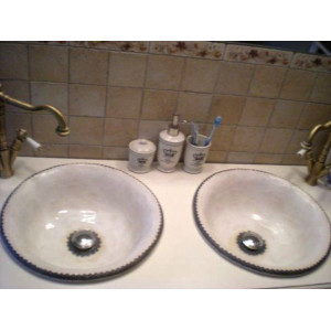 Marina  - Türkis Waschbecken