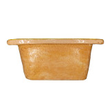 KWADRATOWE UMYWALKI CERAMICZNE Z WŁOCH 52x52 cm