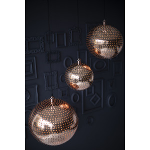 Bola M - świecąca lampa kulista z  meksyku
