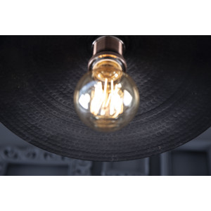 Zanahoria black - Lampe aus Mexiko - reines Kupfer