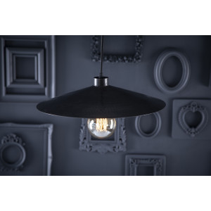 Zanahoria black - Lampe aus Mexiko - reines Kupfer