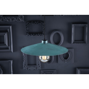 Zanahoria grün - Lampe aus Mexiko - reines Kupfer