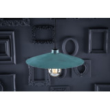 Zanahoria grün - Lampe aus Mexiko - reines Kupfer