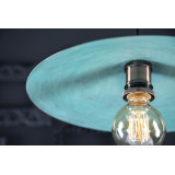 Zanahoria grün - Lampe aus Mexiko - reines Kupfer