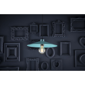 Zanahoria grün - Lampe aus Mexiko - reines Kupfer