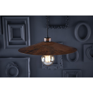 Zanahoria - Lampe aus Mexiko - reines Kupfer