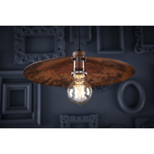 Zanahoria - Lampe aus Mexiko - reines Kupfer