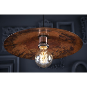 Zanahoria - Lampe aus Mexiko - reines Kupfer