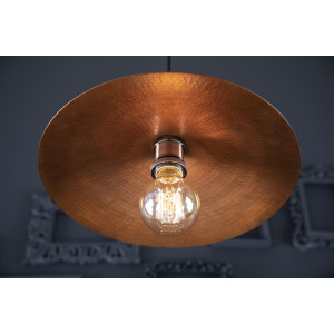 Zanahoria fire - Lampe aus Mexiko - reines Kupfer