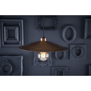 Zanahoria fire - Lampe aus Mexiko - reines Kupfer