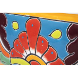 Canoa - länglicher Blumentopf aus Keramik