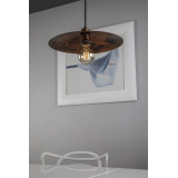 Zanahoria - Lampe aus Mexiko - reines Kupfer