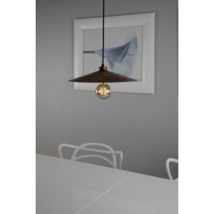 Zanahoria - Lampe aus Mexiko - reines Kupfer