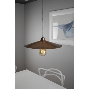 Zanahoria fire - Lampe aus Mexiko - reines Kupfer
