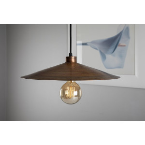Zanahoria fire - Lampe aus Mexiko - reines Kupfer