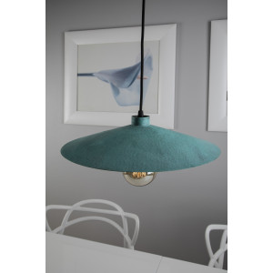 Zanahoria grün - Lampe aus Mexiko - reines Kupfer