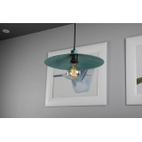 Zanahoria grün - Lampe aus Mexiko - reines Kupfer