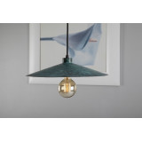 Zanahoria jade - Lampe aus Mexiko - reines Kupfer