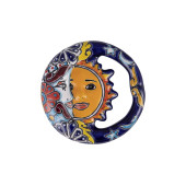 Keramische Dekoration - mexikanische Ellipse - 21 cm