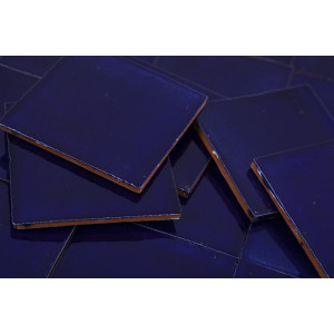 Azul Brillante - dunkelblau mexikanische Fliesen - 90 Stück